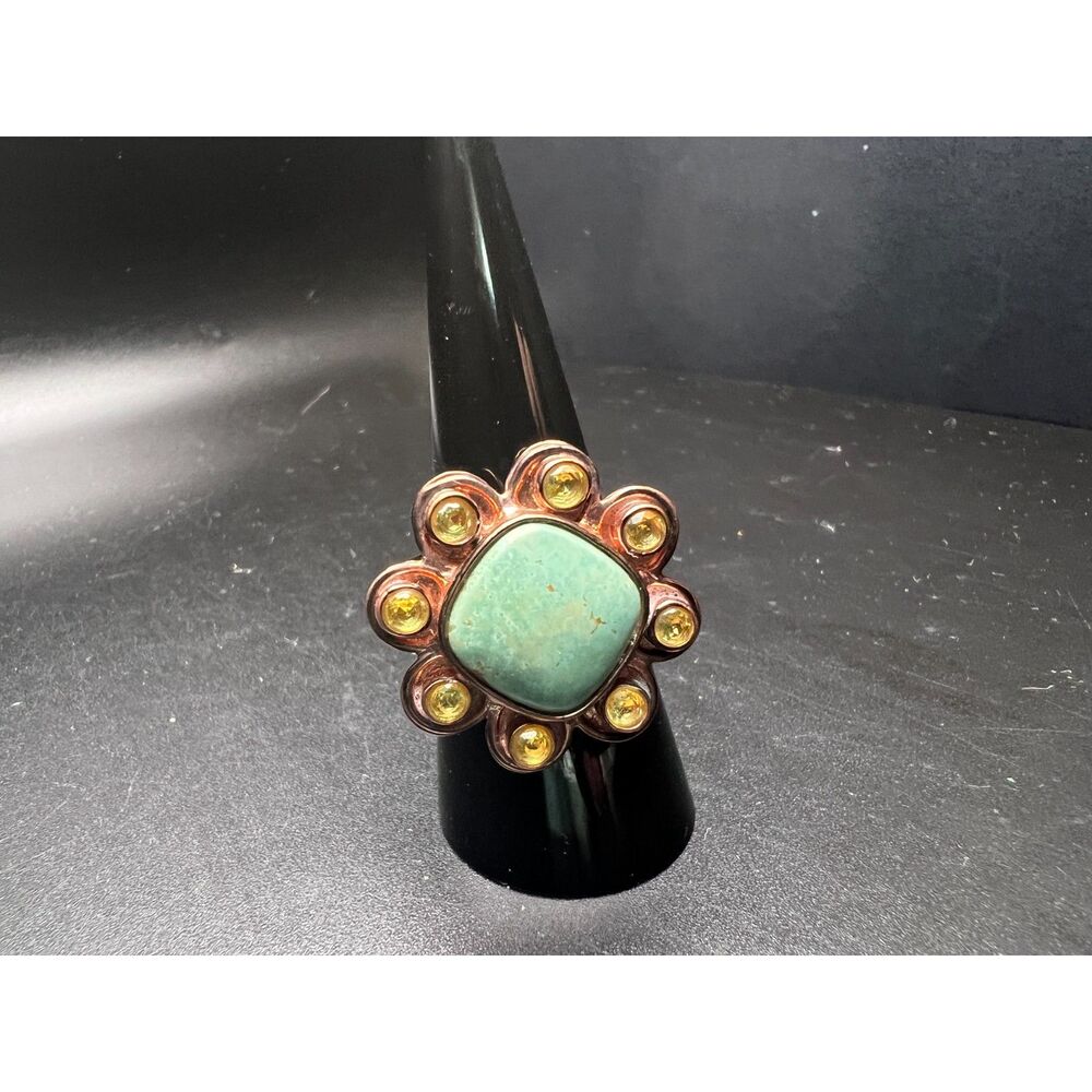 Copper Statement Ring - image 2